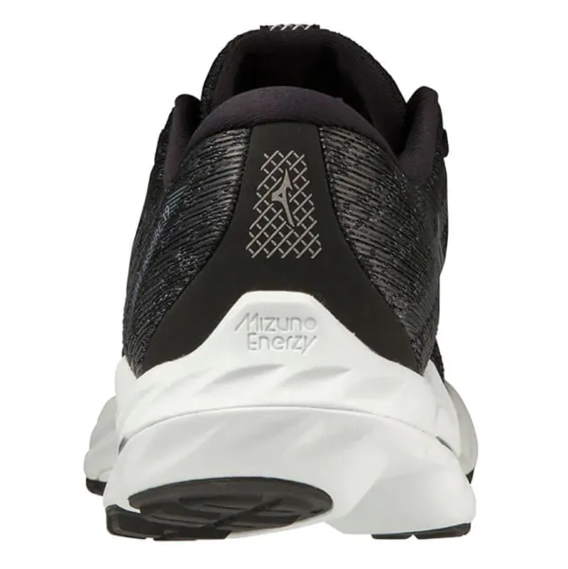 Mizuno Women's Wave Inspire 19 Running Shoes Black/Silverstar/SCrest-3